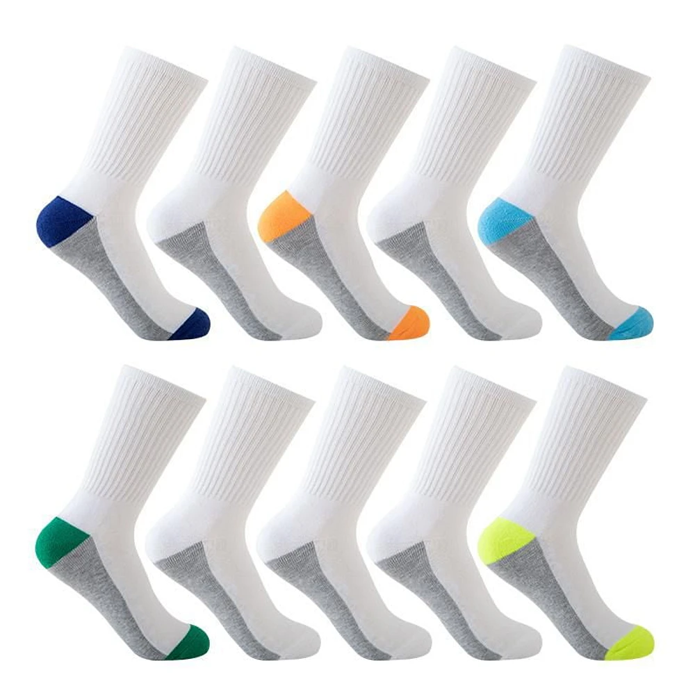 George Boys' 10 Pack Crew Socks