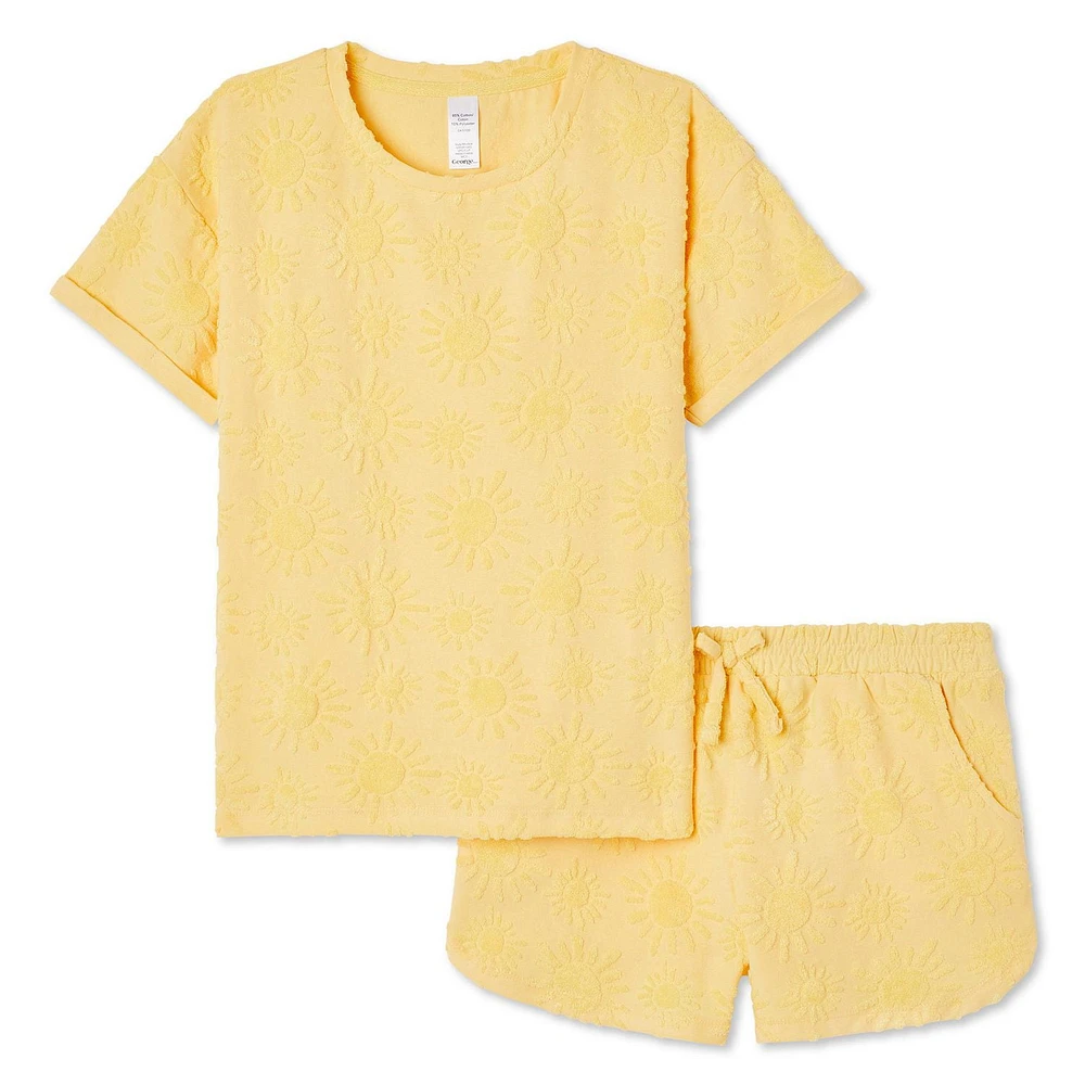 George Girls' Boxer Cover-Up 2-Piece Set