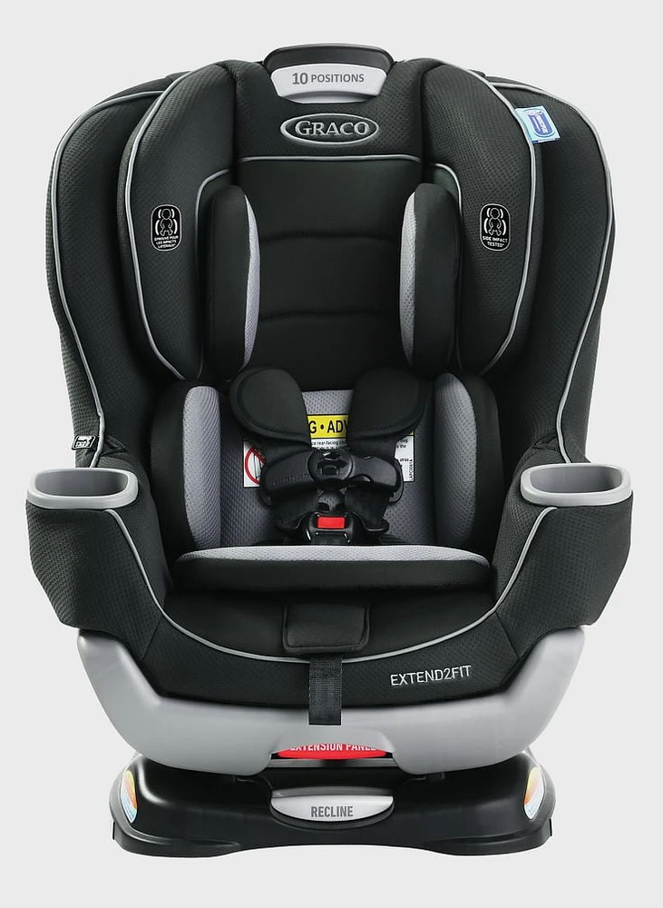 Graco Extend2Fit Convertible Car Seat, Child Weight 4-65 lbs