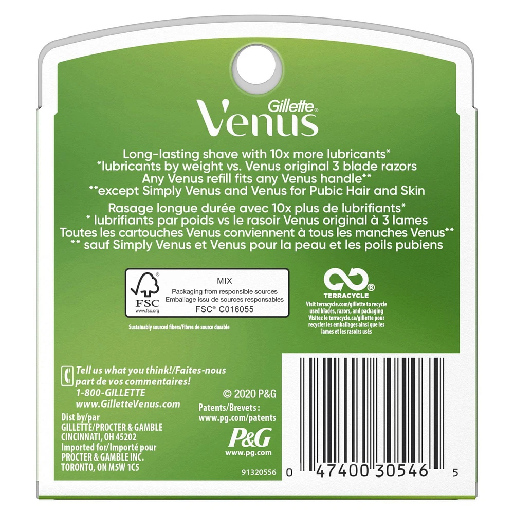 Gillette Venus Extra Smooth Women's Razor Blade Refills