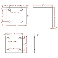 MULTINAUTIC Inside Corner Dock Kit