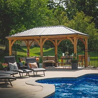 Backyard Discovery 20' X 12' Barrington Gazebo/Carport