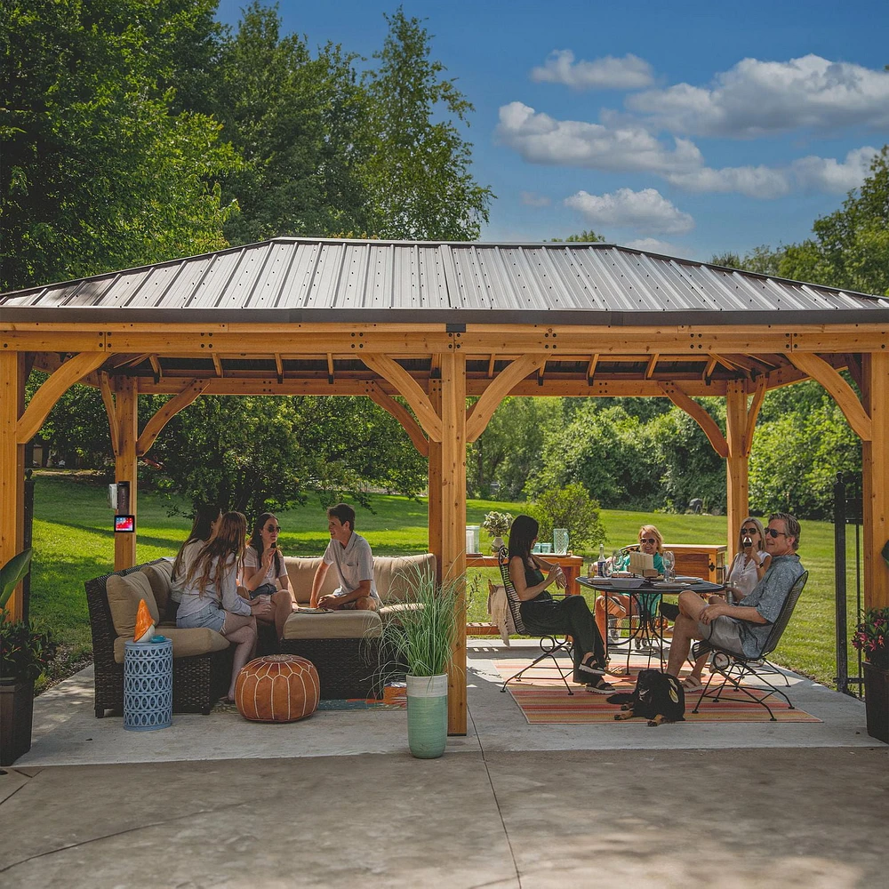 Backyard Discovery 20' X 12' Barrington Gazebo/Carport