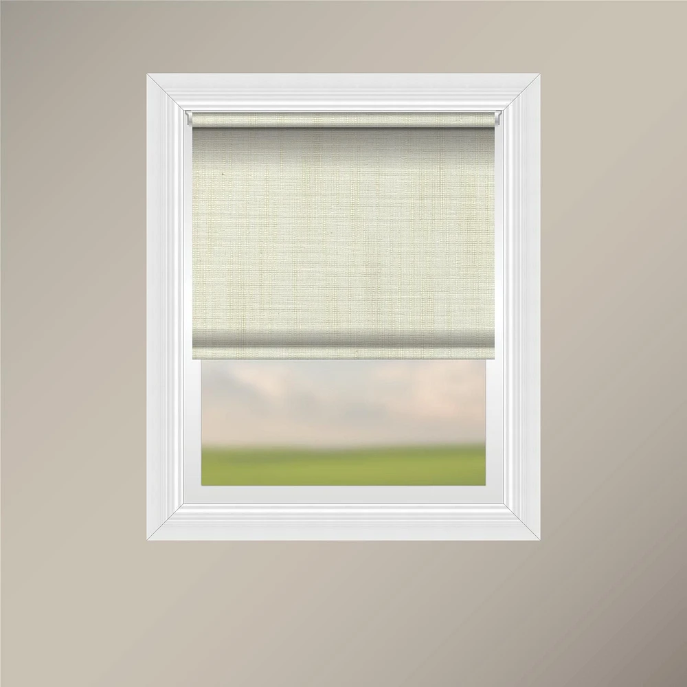 Off Cut Shades Chainless Sheer Roller Shade-Zanzibar