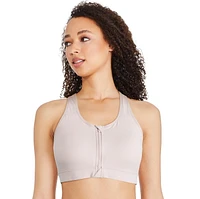 Soutien-gorge zippé sur le devant Athletic Works pour femmes