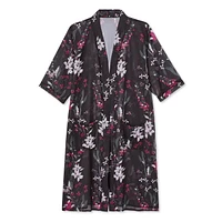 Châle à motif floral Time and Tru pour femmes