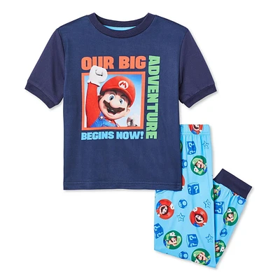 Super Mario Toddler Boys' Pajama 2-Piece Set