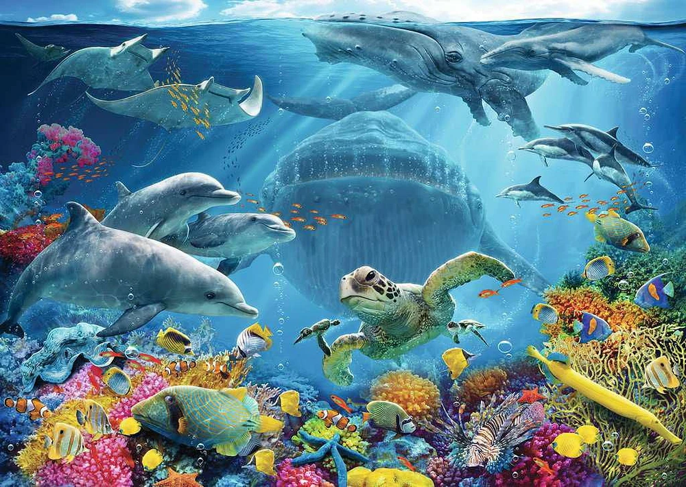 Ravensburger La Vie sous la Mer Puzzle de 300pc