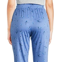Jogger de pyjama en tricot jersey George pour femmes Tailles TP–TTG