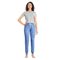 Jogger de pyjama en tricot jersey George pour femmes Tailles TP–TTG