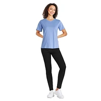 T-shirt à encolure ras du cou George pour femmes Tailles TP–TTG