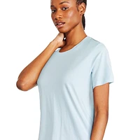 T-shirt à encolure ras du cou George pour femmes Tailles TP–TTG
