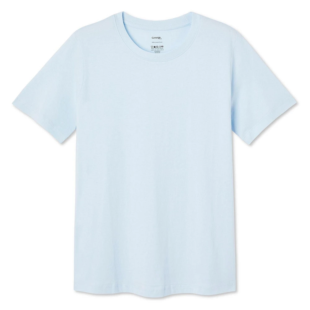T-shirt à encolure ras du cou George pour femmes Tailles TP–TTG