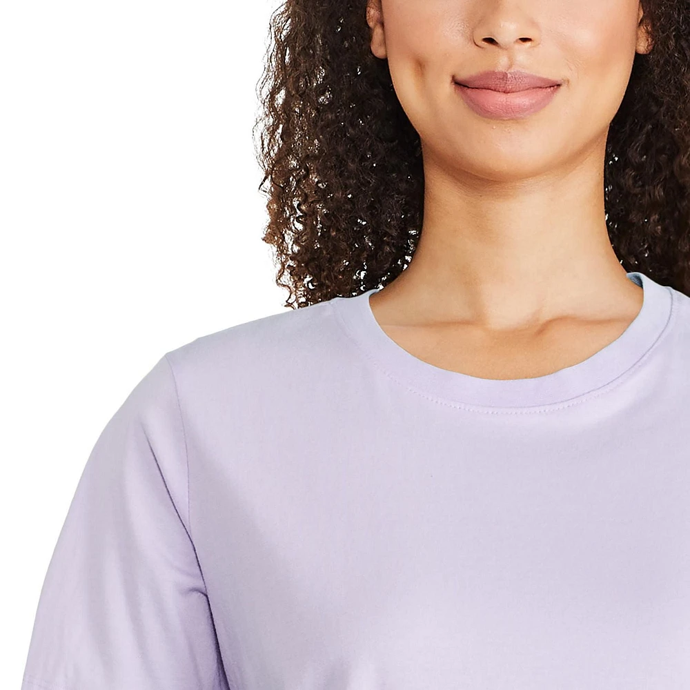 T-shirt à encolure ras du cou George pour femmes Tailles TP–TTG