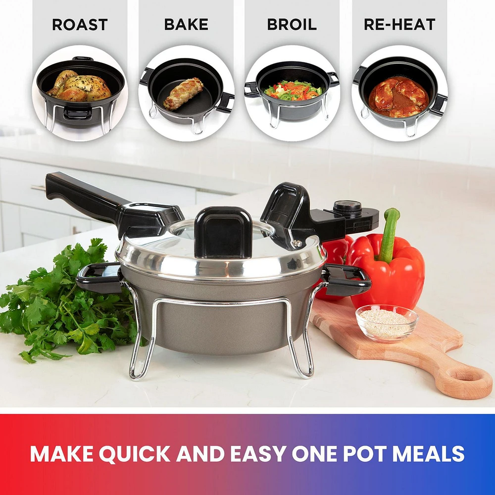 Total Chef® Czech Cooker Electric Oven One-Pot Multicooker