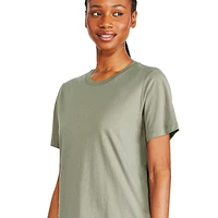 T-shirt à encolure ras du cou George pour femmes Tailles TP–TTG