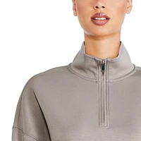 George Women's Half-Zip Scuba Popover