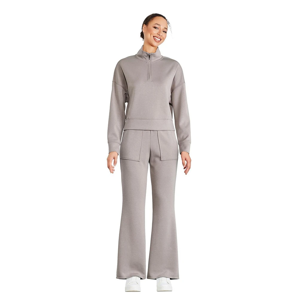 George Women's Half-Zip Scuba Popover