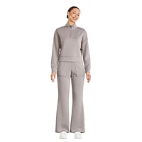 George Women's Half-Zip Scuba Popover