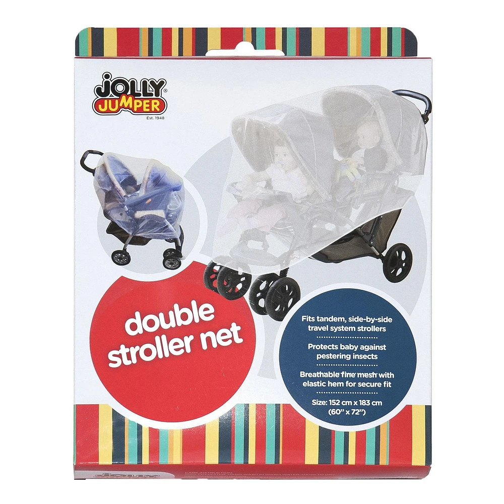 Jolly Jumper Double Stroller Net