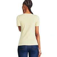 T-shirt à encolure ras du cou George pour femmes