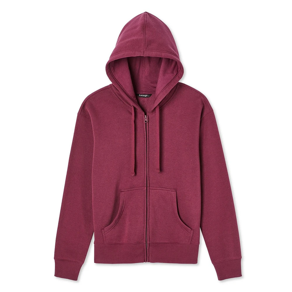 George Women's Full-Zip Hoodie, Sizes XS-XXL
