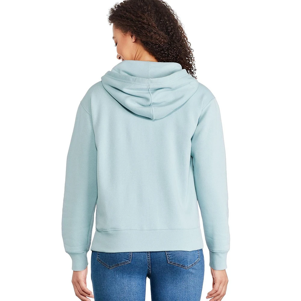 Haut à capuchon zippé sur la longueur George pour femmes Tailles TP–TTG