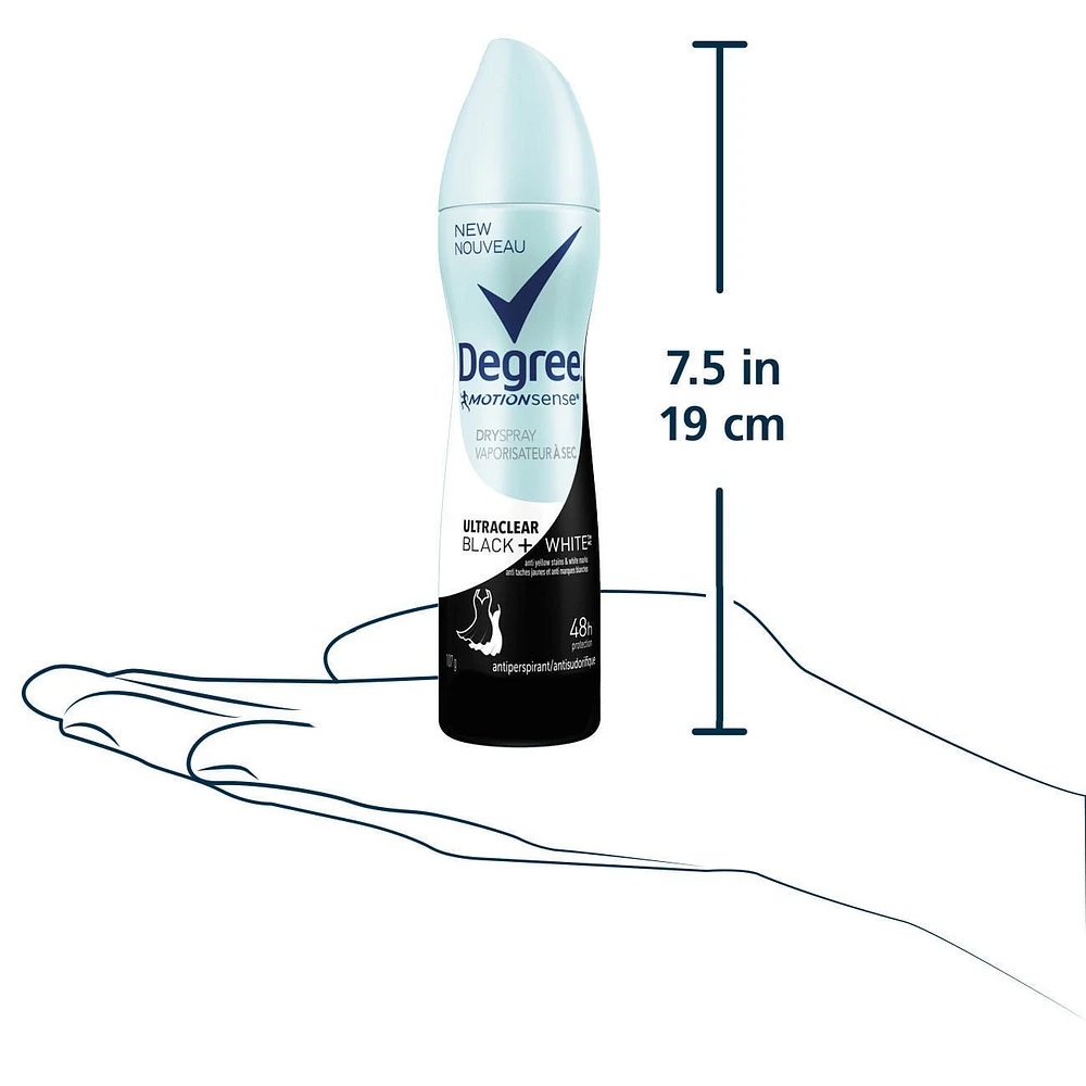 Vaporisateur à sec Degree Women Black & White 107 g