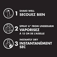Vaporisateur à sec Degree Women Black & White 107 g
