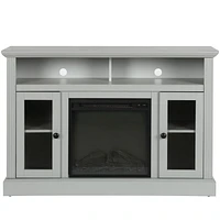 Chicago Electric Fireplace TV Console for TVs up to a 50", Dove Gray