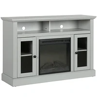 Chicago Electric Fireplace TV Console for TVs up to a 50", Dove Gray