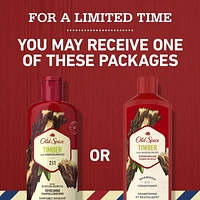 Old Spice Timber with Sandalwood 2in1 Shampoo and Conditioner for Men, 400 mL