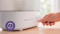 Philips Avent Advanced Electric Steam Sterilizer, SCF291/00, Sterilize in just 10 mins