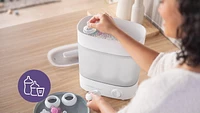 Philips Avent Advanced Electric Steam Sterilizer, SCF291/00, Sterilize in just 10 mins