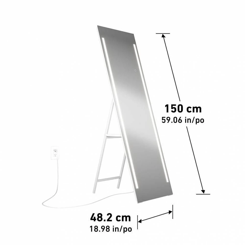 Artika Emeraude Full Length LED Mirror 20x60