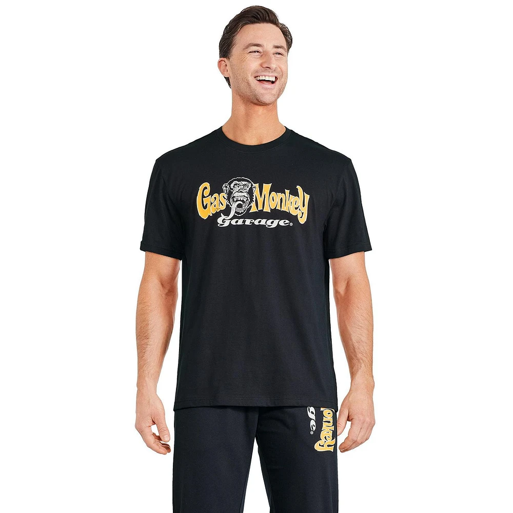 T-shirt surdimensionné Gas Monkey Garage pour hommes Tailles P–TG
