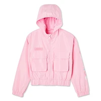 Manteau coupe-vent court Justice pour filles