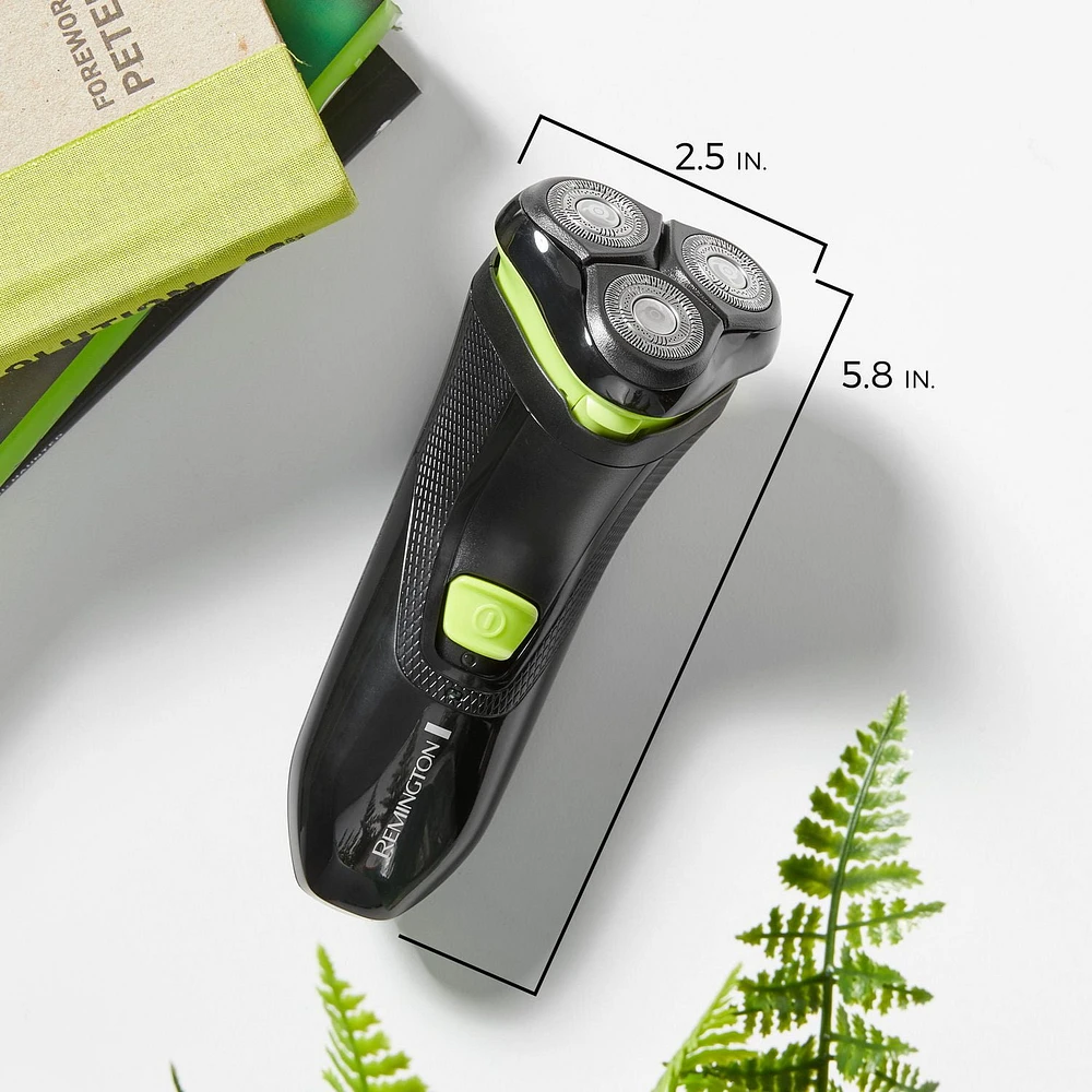 REMINGTON® UltraStyle Rechargeable Rotary Shaver, PR1320ADN, 40 Minutes of Cordless Runtime