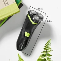 REMINGTON® UltraStyle Rechargeable Rotary Shaver, PR1320ADN, 40 Minutes of Cordless Runtime