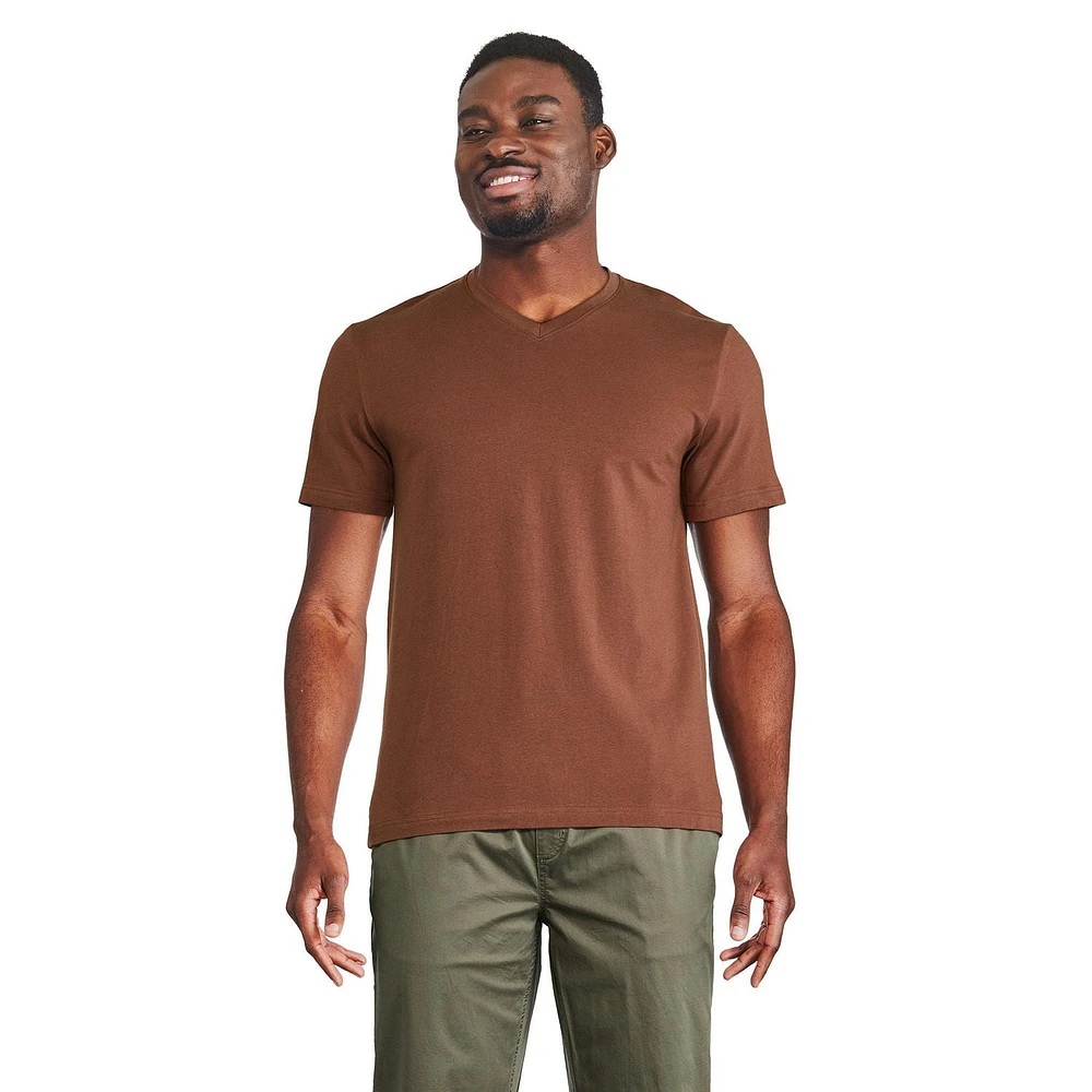 George Men's Stretch V-Neckline Tee