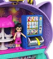 Polly Pocket Sushi Shop Cat Compact Playset