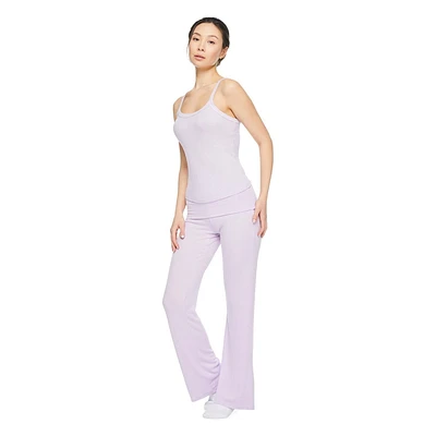 No Boundaries Women's Rib Cami Pajama 2-Piece Set, Sizes XS-XXL