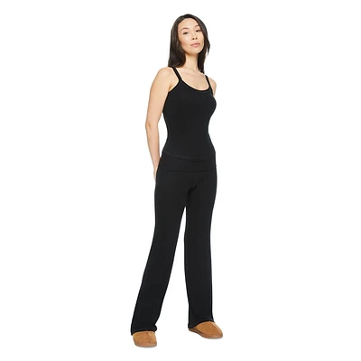 No Boundaries Women's Rib Cami Pajama 2-Piece Set, Sizes XS-XXL