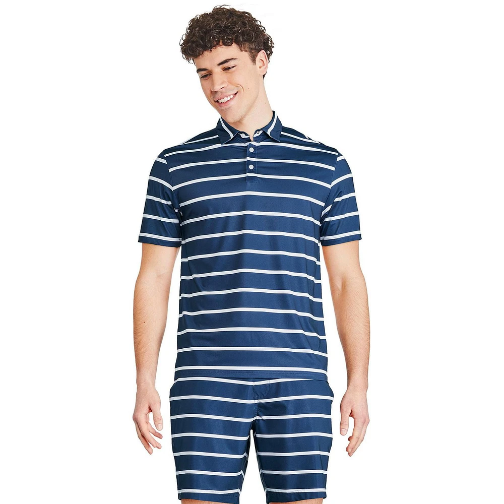 Polo avec protection solaire George pour hommes Tailles P-2XL
