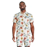 Polo avec protection solaire George pour hommes Tailles P-2XL