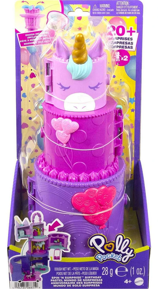 Polly Pocket Spin 'N Surprise Birthday Playset