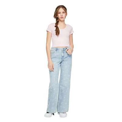 My Sister's Closet Girls' V-Neck Seamless Top