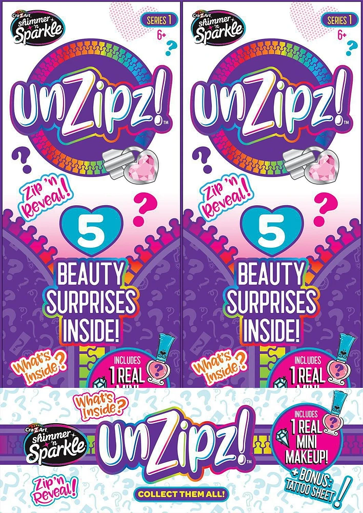 UnZipz! Surprise Beauty Reveal