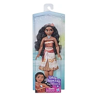 Disney Princess Royal Shimmer Moana Doll with Skirt and Accessories