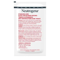 Neutrogena Stubborn Acne Blemish Patches, Hydrocolloid Spot Treatment, Pimple Care Patch, Hypoallergenic, 24 Per Pack